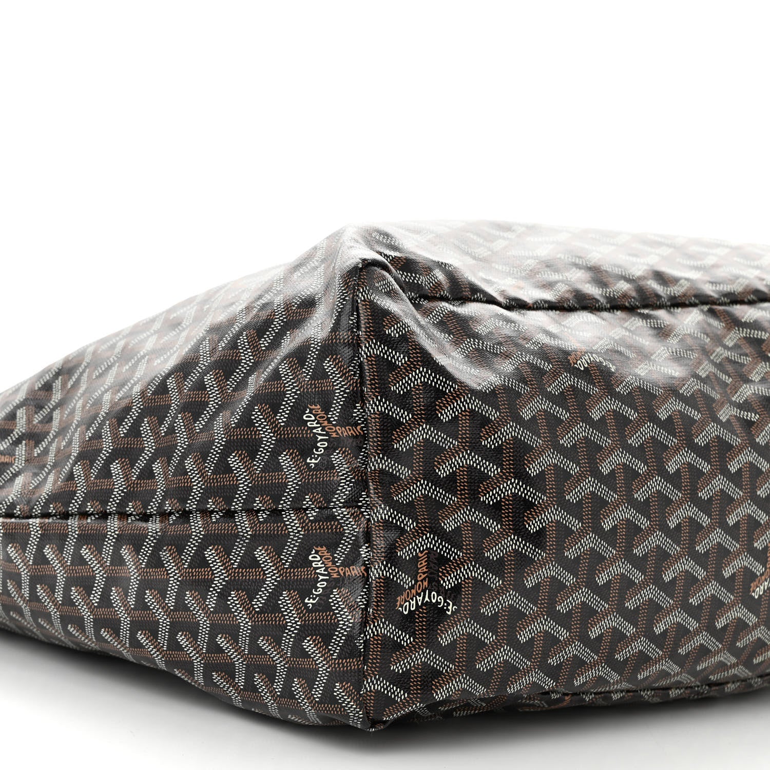 Goyard Goyardine Saint Louis GM Black Gold 10 of 13
