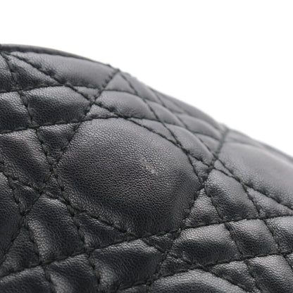 Christian Dior Lambskin Cannage Large New Lock Flap Black 7 of 9