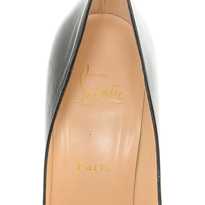 Christian Louboutin Kid Pigalle 100 Pumps 39 Black 7 of 7