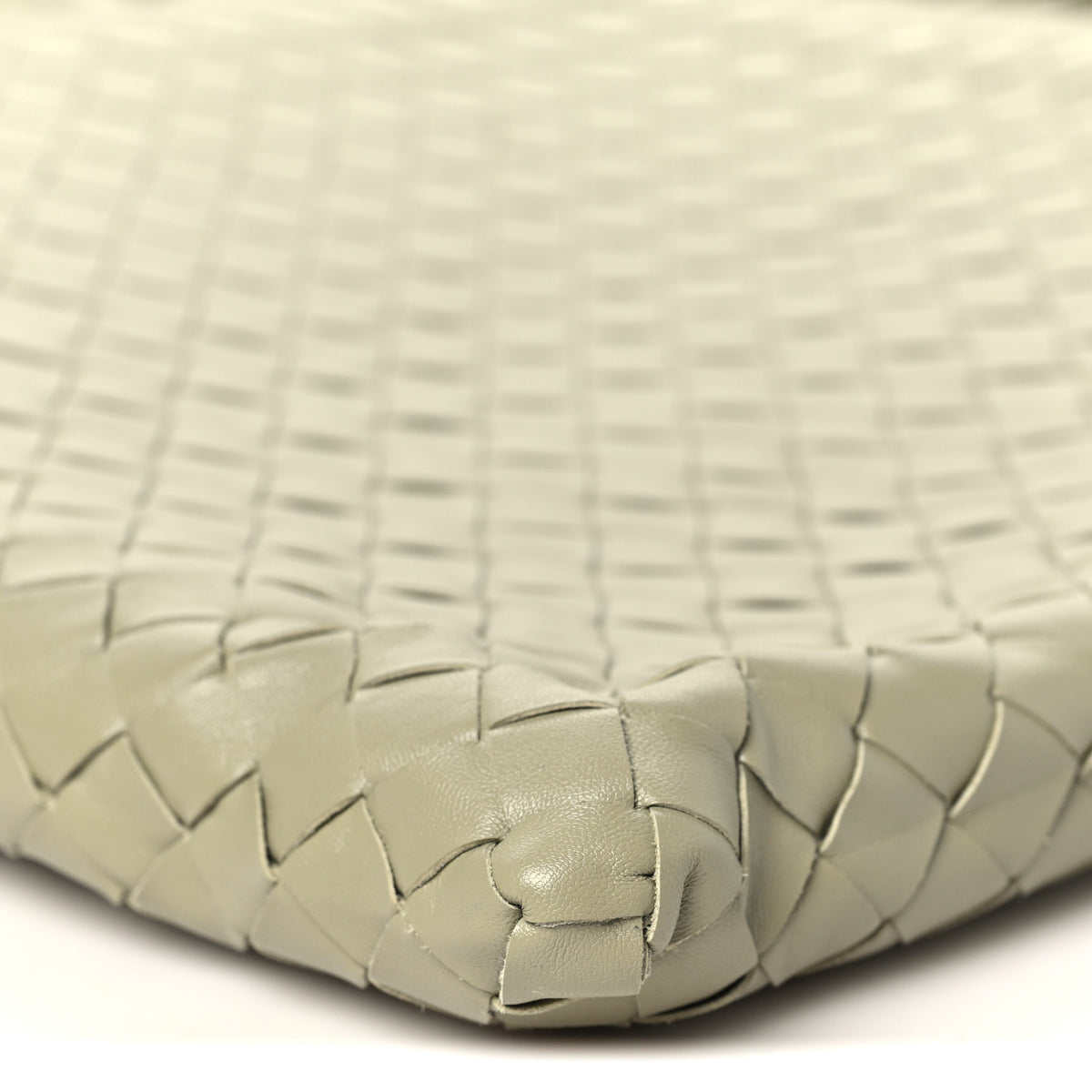 Bottega Veneta Calfskin Intrecciato Large Hop Travertine 10 of 10