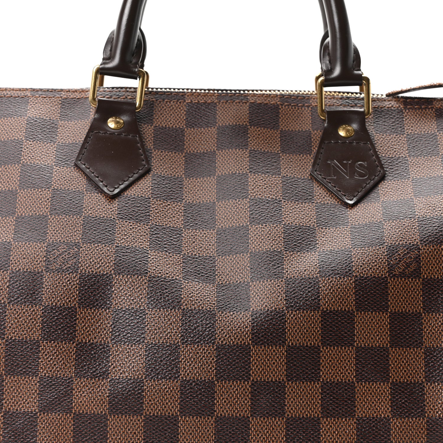 Louis Vuitton Damier Ebene Speedy 35 7 of 9