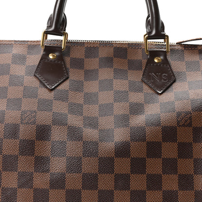 Louis Vuitton Damier Ebene Speedy 35 7 of 9