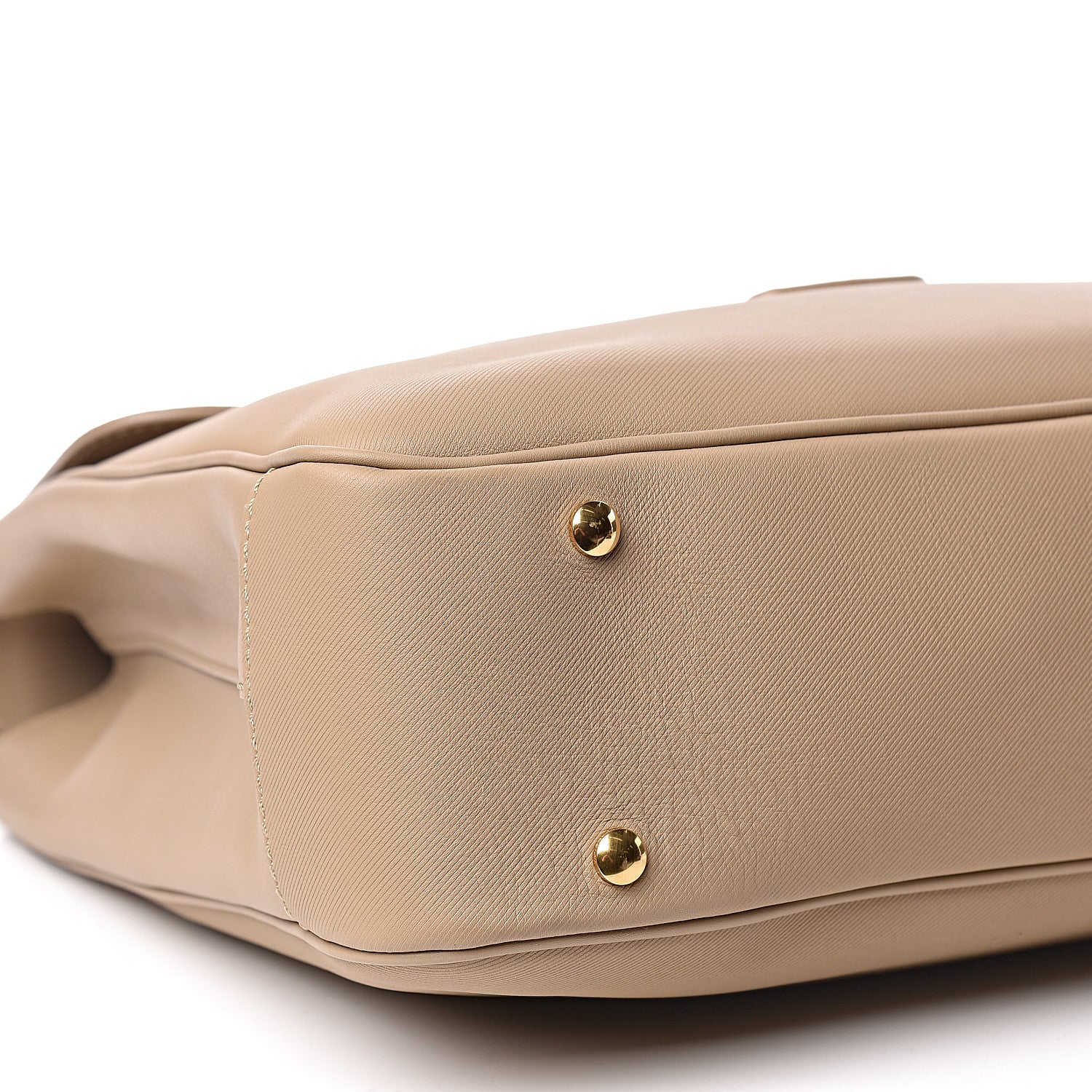 Burberry Trench Calfskin Large DK88 Top Handle Bag Honey 9 of 12