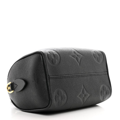 Louis Vuitton Empreinte Monogram Giant Speedy Bandouliere 20 Black 4 of 9