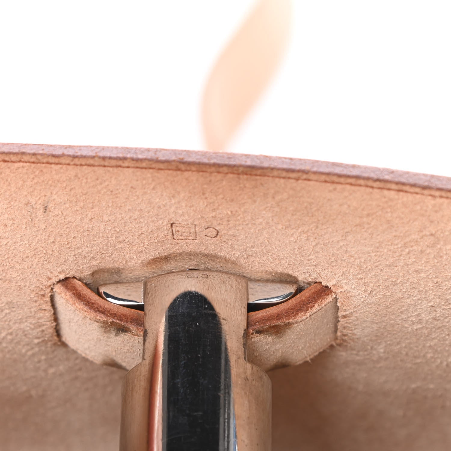 Hermes Toile Vache Calfskin Herbag 39 MM Natural 8 of 12