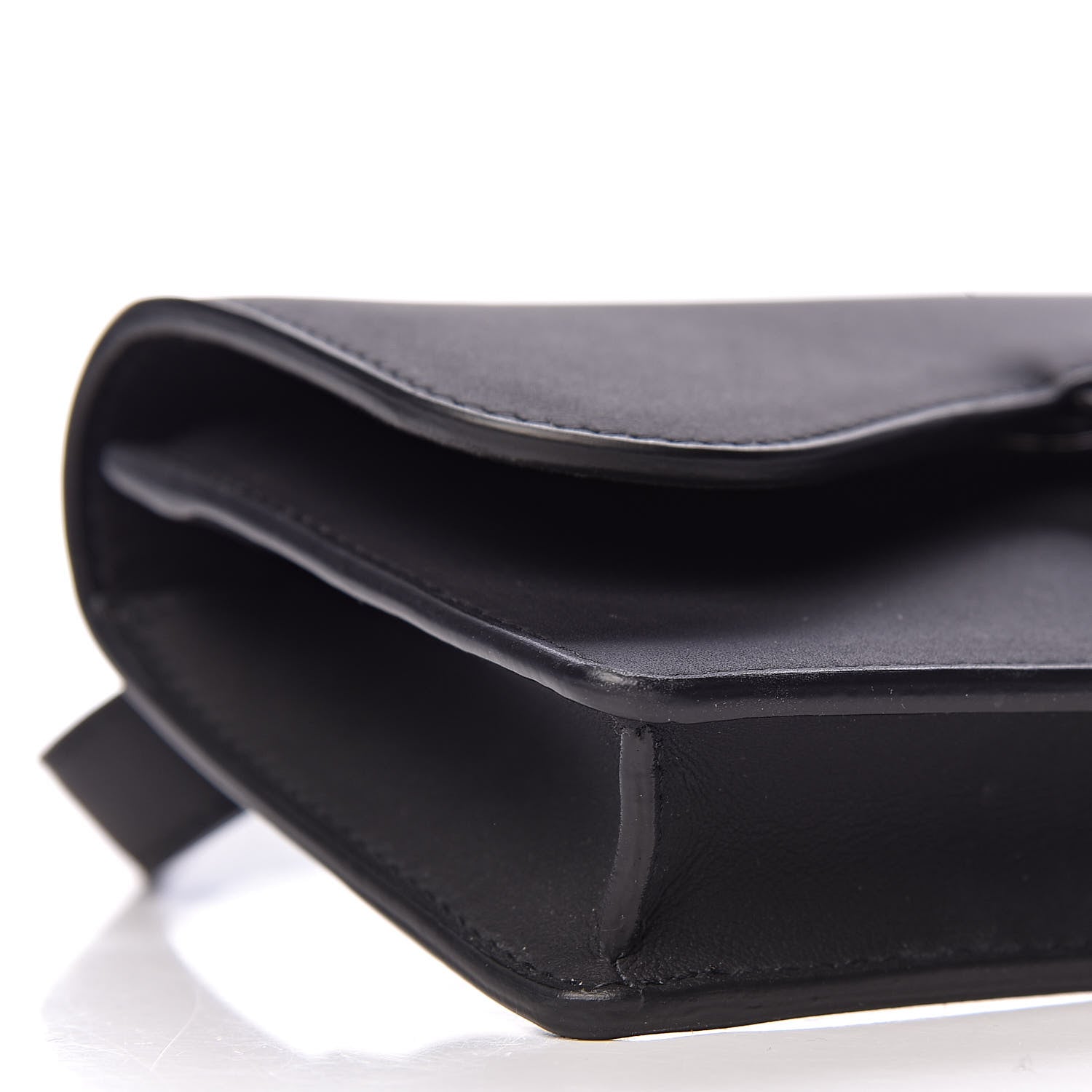 Christian Dior Ultra Matte Calfskin Saddle Belt Bag Black 8 of 11