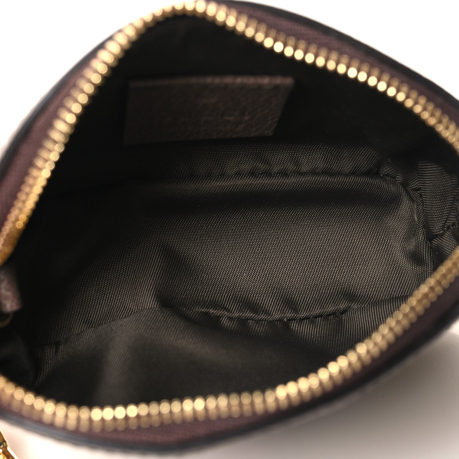 Gucci GG Supreme Monogram Web Ophidia Dome Key Pouch Beige New Acero 5 of 8