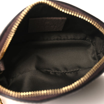 Gucci GG Supreme Monogram Web Ophidia Dome Key Pouch Beige New Acero 5 of 8