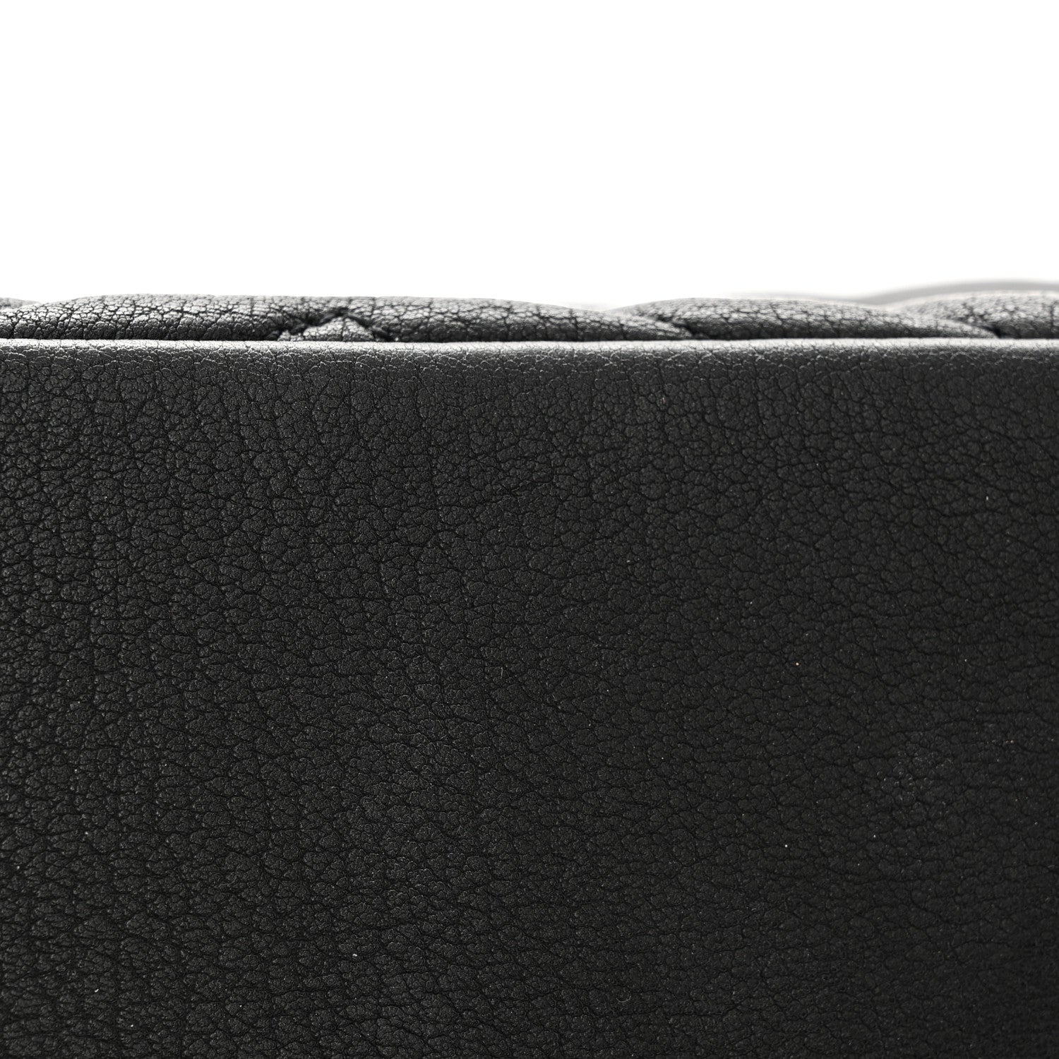 Saint Laurent Sheepskin Matelasse Chevron Monogram Large College Satchel Black 15 of 16