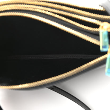 Celine Lambskin Small Trio Crossbody Bag Black 7 of 12