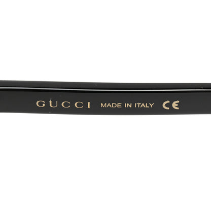 Gucci Acetate Crystal Oversize Sunglasses GG0148S Black 6 of 8
