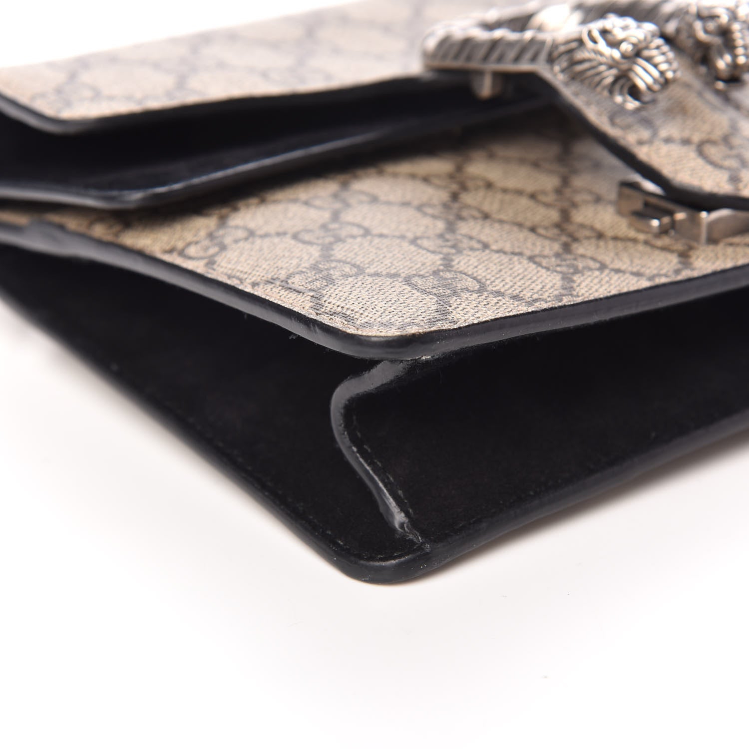 Gucci GG Supreme Monogram Mini Dionysus Shoulder Bag Black 8 of 9