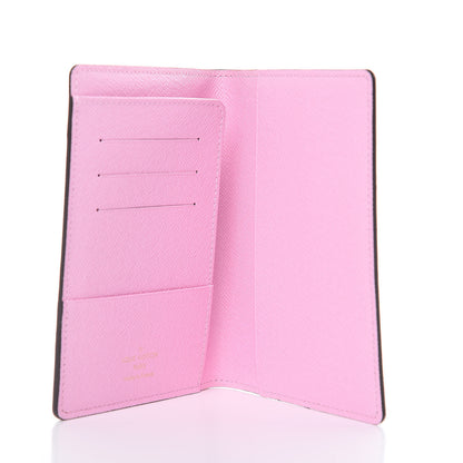 Louis Vuitton Monogram 2016 Christmas Animation Passport Cover Rose Ballerine 5 of 7