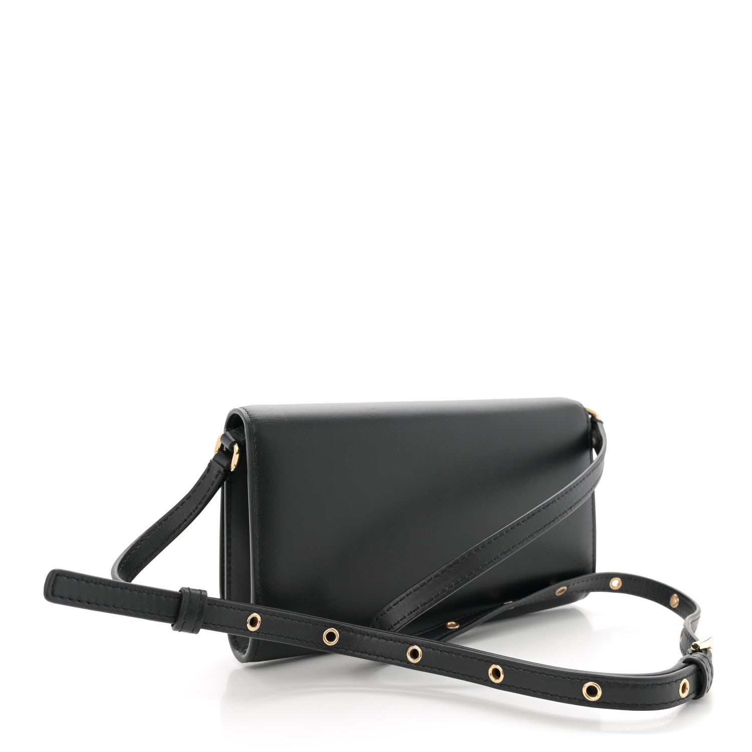 Dolce & Gabbana Calfskin DG Millennials 3.5 Clutch Black 3 of 9