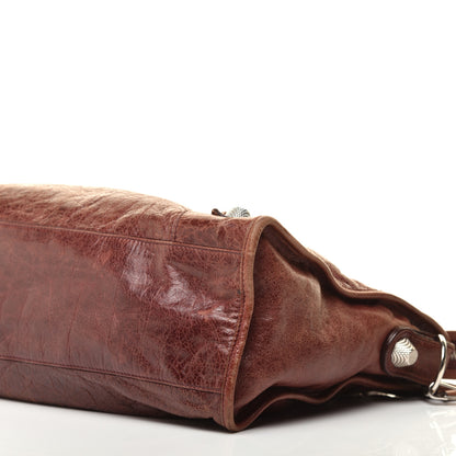 Balenciaga Chevre Giant 21 Silver Hardware City Sienna 9 of 10