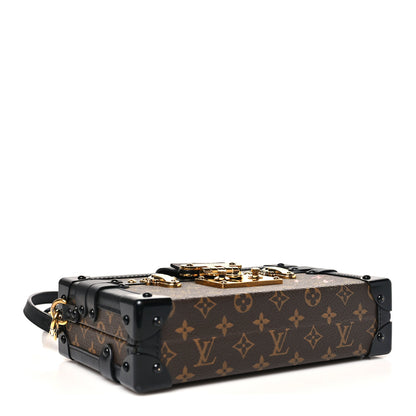 Louis Vuitton Monogram Petite Malle Black 4 of 9