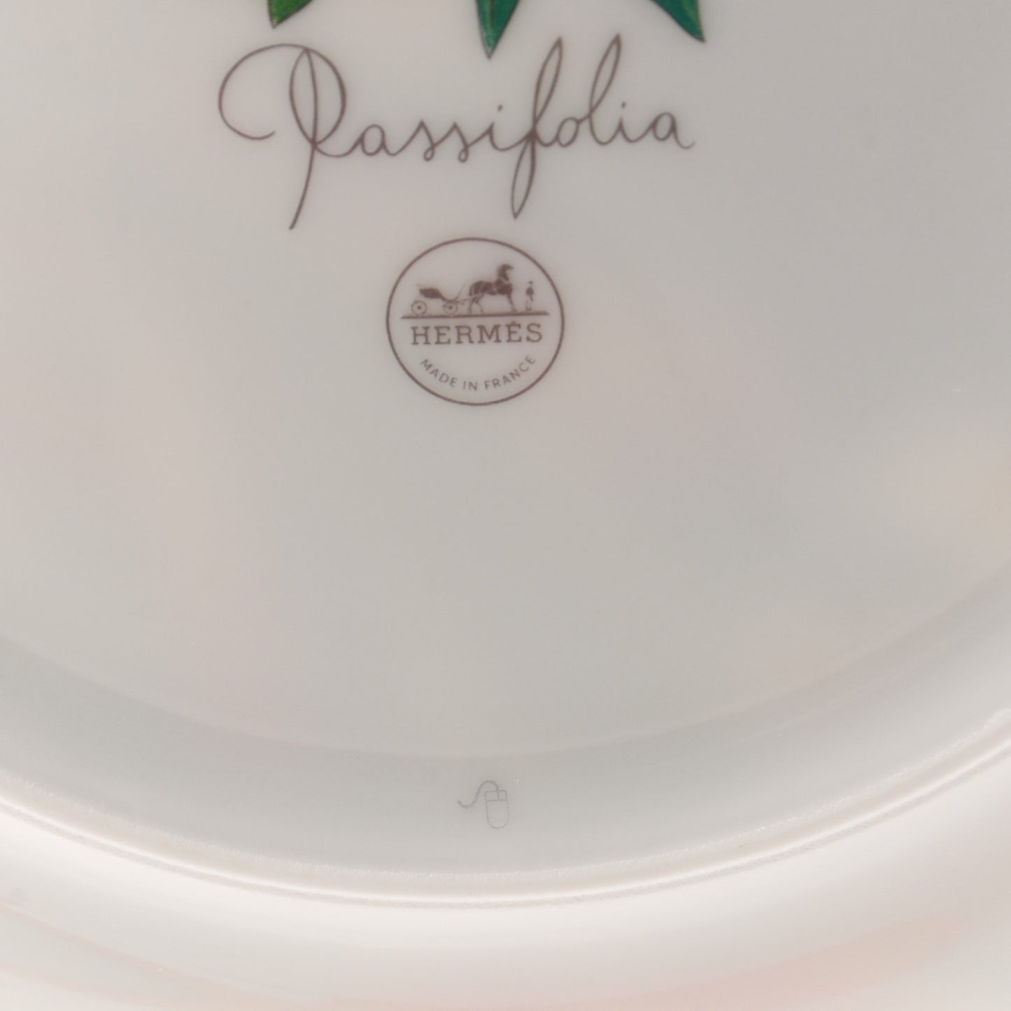 Porcelain Passifolia Dessert Plate N°1 Set of 2