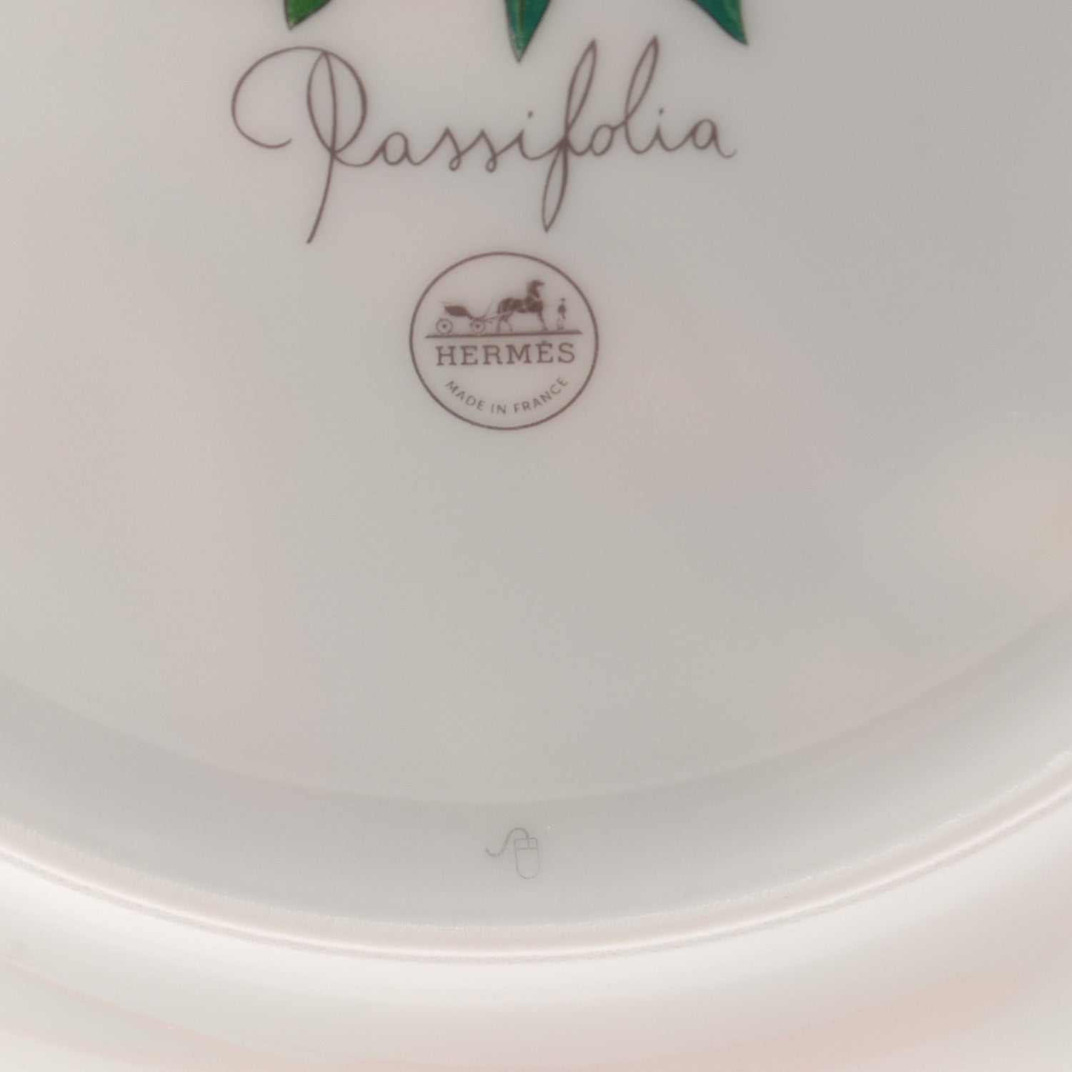 Hermes Porcelain Passifolia Dessert Plate N°1 Set of 2 8 of 8