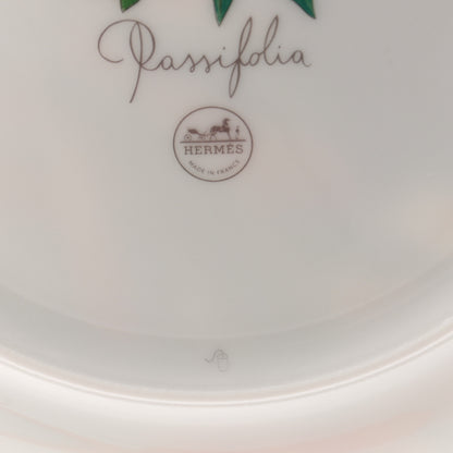 Hermes Porcelain Passifolia Dessert Plate N°1 Set of 2 8 of 8