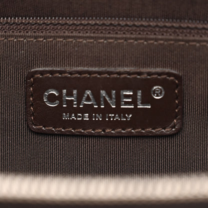 Chanel Caviar Quilted Grand Shopping Tote GST Dark Brown 6 of 11