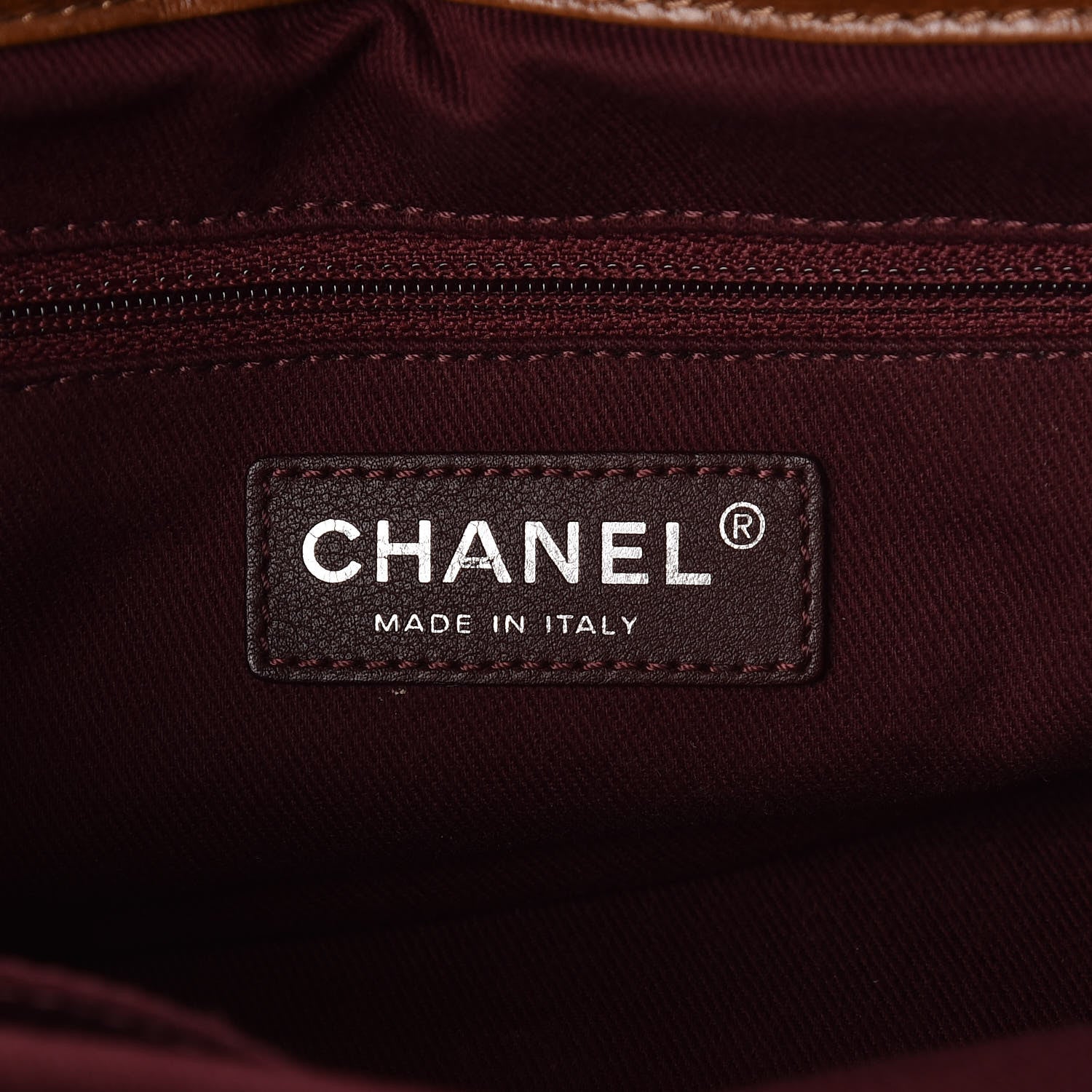 Chanel Iridescent Calfskin Large In The Mix Tote Light Brown 6 of 10