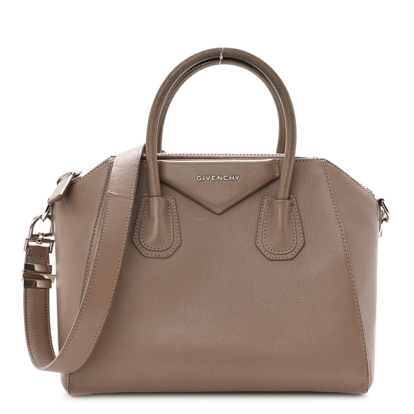 Sugar Goatskin Small Antigona Mastic