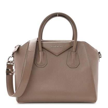 Givenchy Sugar Goatskin Small Antigona Mastic 1 of 12