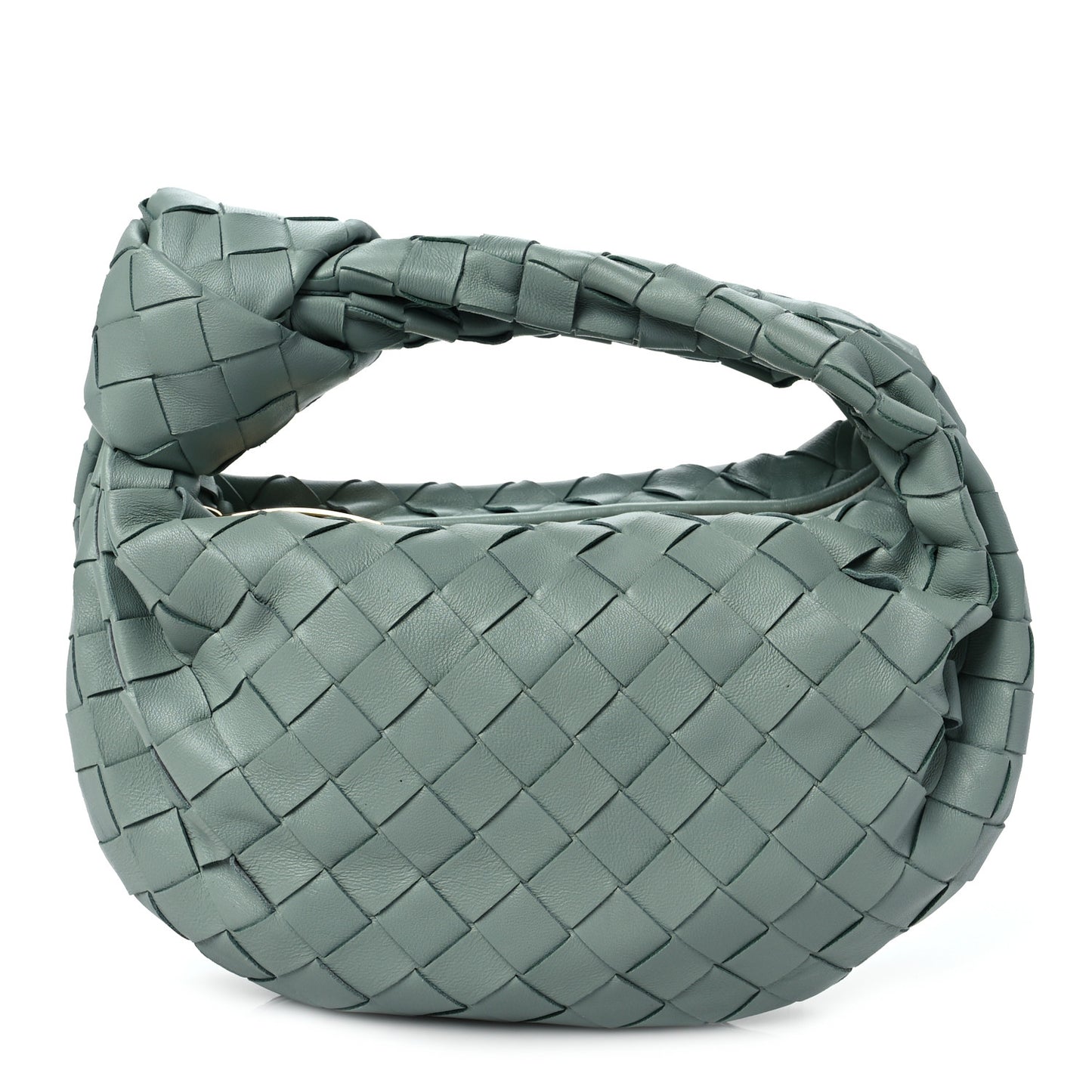 Nappa Intrecciato Mini Jodie New Sauge