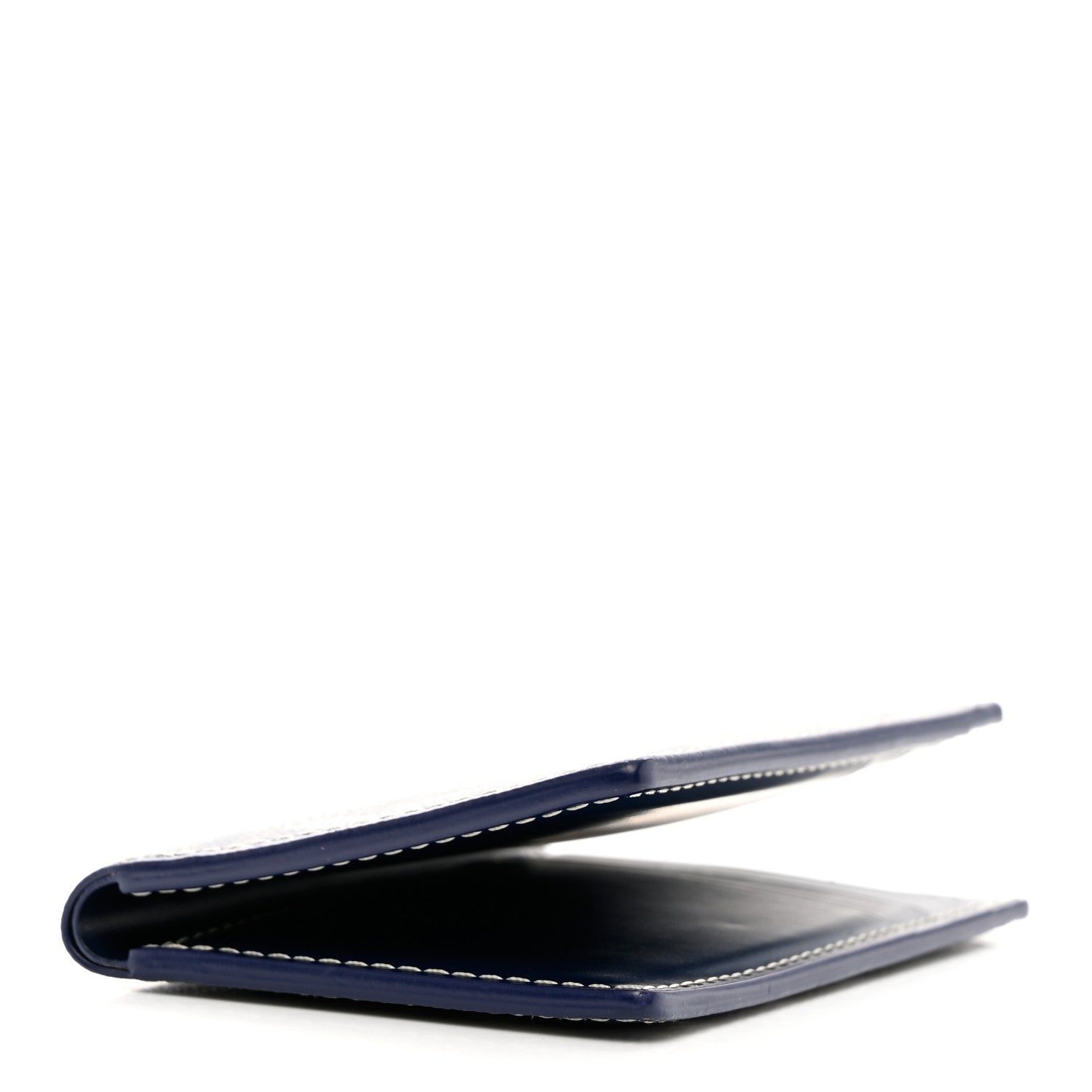 Goyard Goyardine Saint Pierre Card Holder Navy 4 of 7