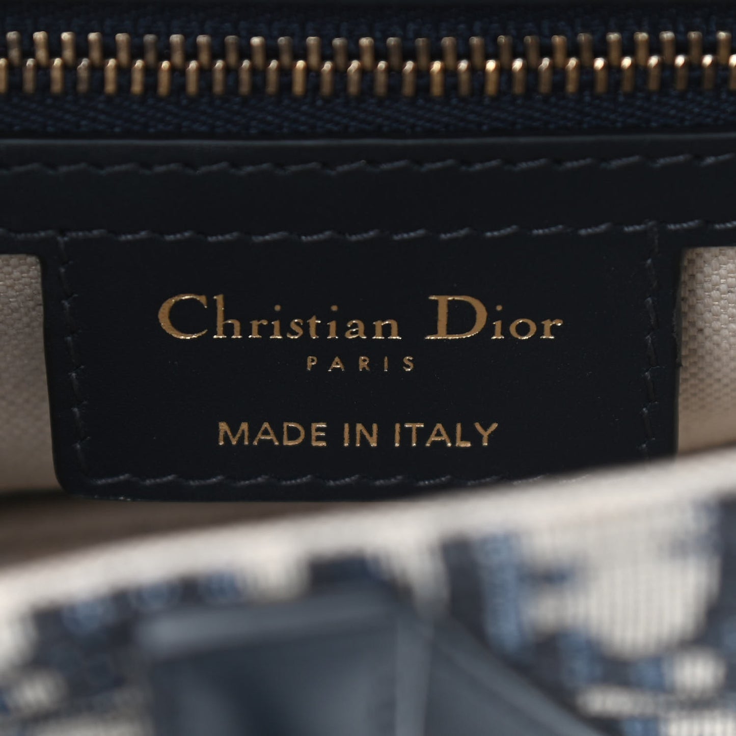 Oblique Saddle Bag Blue