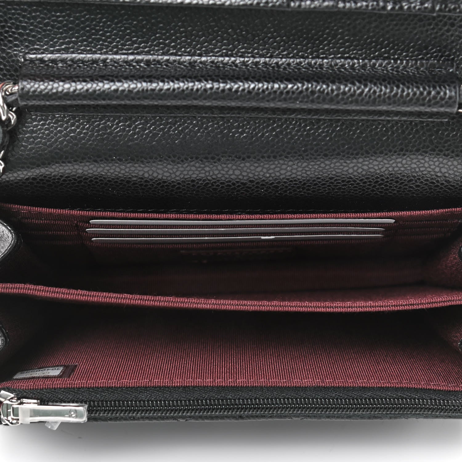 Chanel Caviar Quilted Mini Wallet On Chain WOC Black 4 of 4