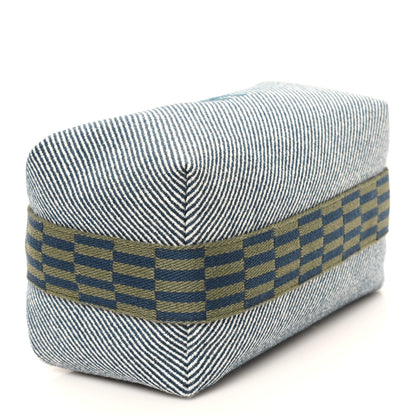 Hermes Wool Small Bride-A-Brac H Natte Pouch Bleu Abysse 4 of 10