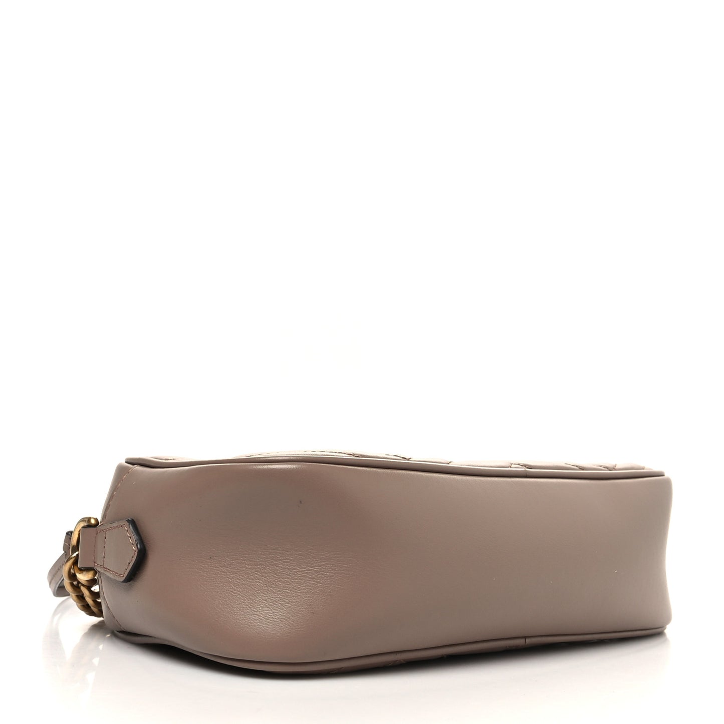 Calfskin Matelasse Small GG Marmont Chain Shoulder Bag Porcelain Rose