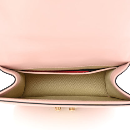Valentino Garavani Vitello Mini Glam Lock Rockstud Flap Water Rose 4 of 9