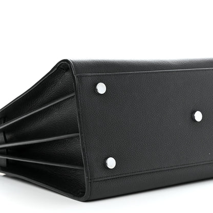 Saint Laurent Grained Calfskin Small Sac De Jour Black 8 of 13