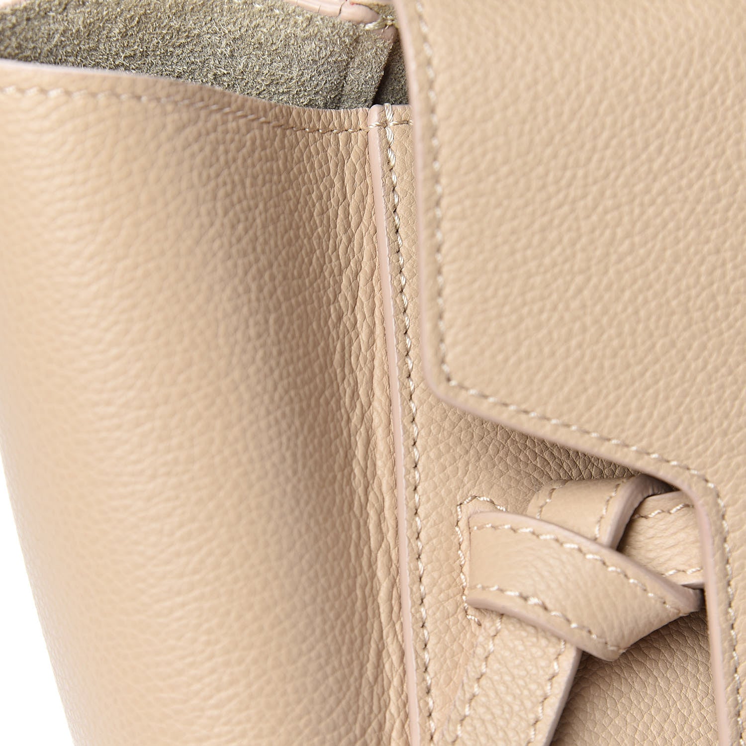 Celine Grained Calfskin Mini Belt Bag Light Taupe 23 of 23