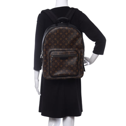 Louis Vuitton Monogram Macassar Josh Backpack 2 of 10