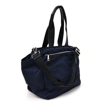 Prada Tessuto Nylon Vela Diaper Bag Blue 2 of 8