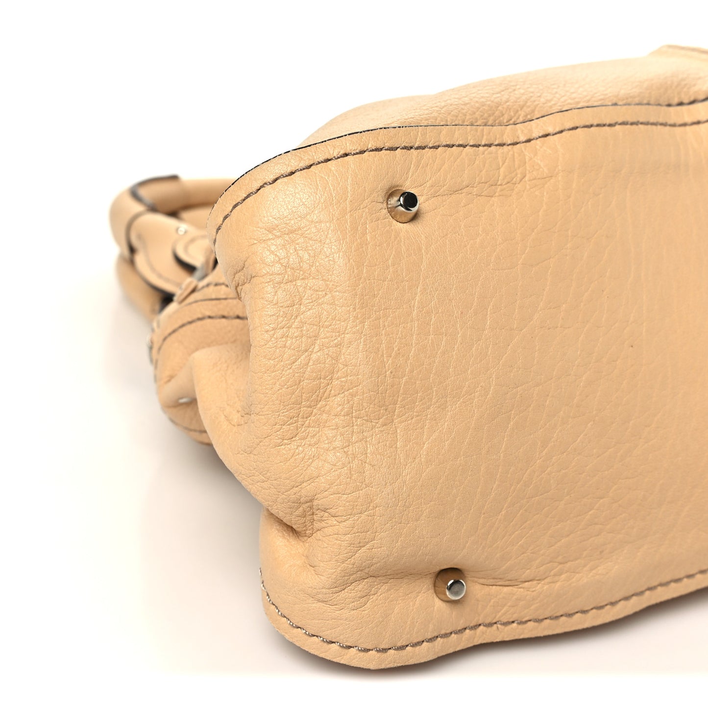 Sheepskin Medium Plexo Paddington Dome Satchel Sable
