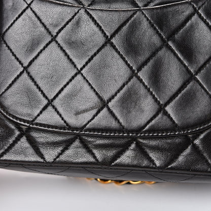 Chanel Lambskin Quilted Mini Square Flap Black 13 of 13