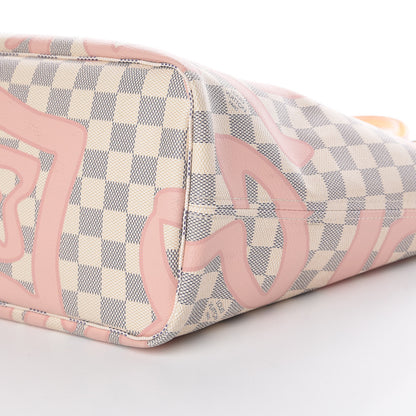 Louis Vuitton Damier Azur Tahitienne Neverfull MM 11 of 11
