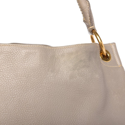 Prada Vitello Daino Hobo Argilla 16 of 17