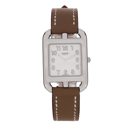 Hermes Stainless Steel Swift 23mm Cape Cod Quartz Watch Etoupe 1 of 5