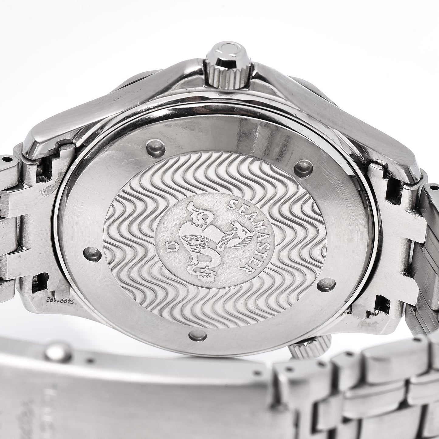Stainless Steel 41mm Seamaster Professional Quartz Watch Blue 2542.80.00