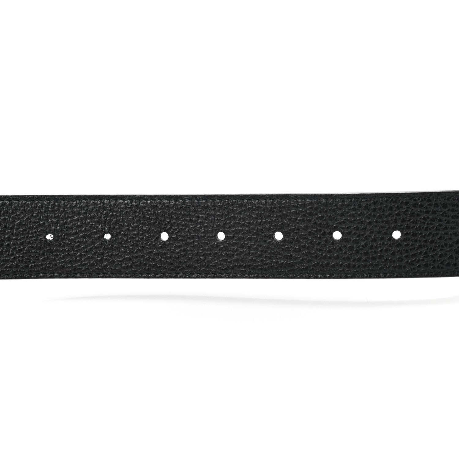 Gucci Calfskin Double G Reversible 37mm Belt 90 36 Black Cocoa 5 of 6