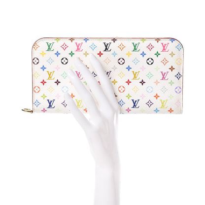 Louis Vuitton Monogram Multicolor Insolite Wallet White Citron 2 of 6