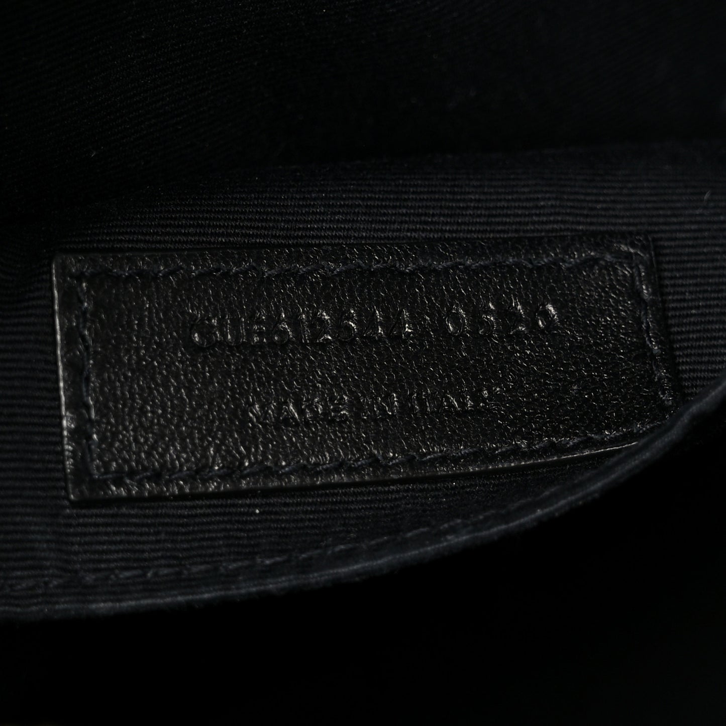 Calfskin Matelasse Monogram Lou Camera Bag Black