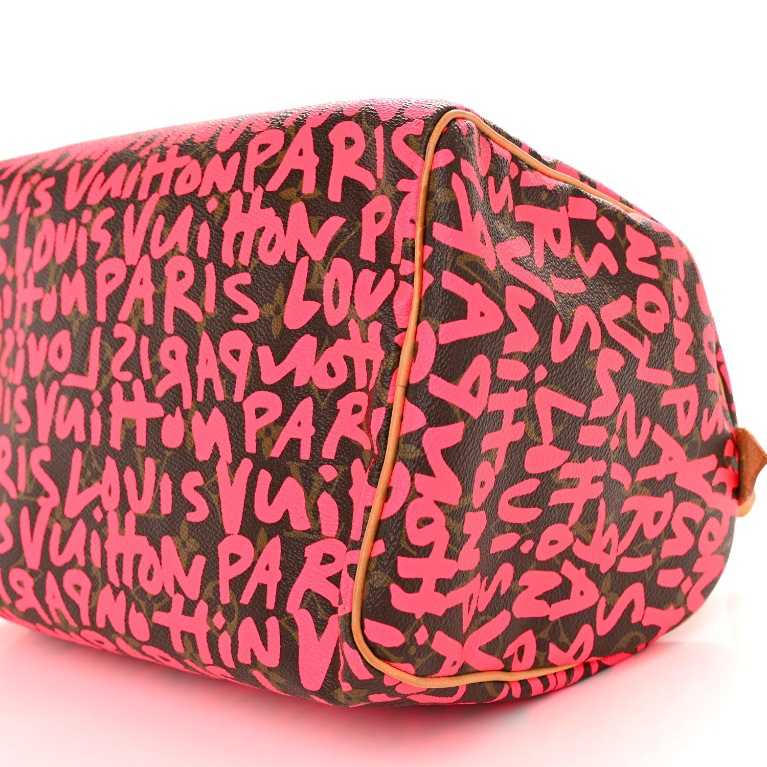 Louis Vuitton Monogram Graffiti Speedy 30 Fuchsia 9 of 9