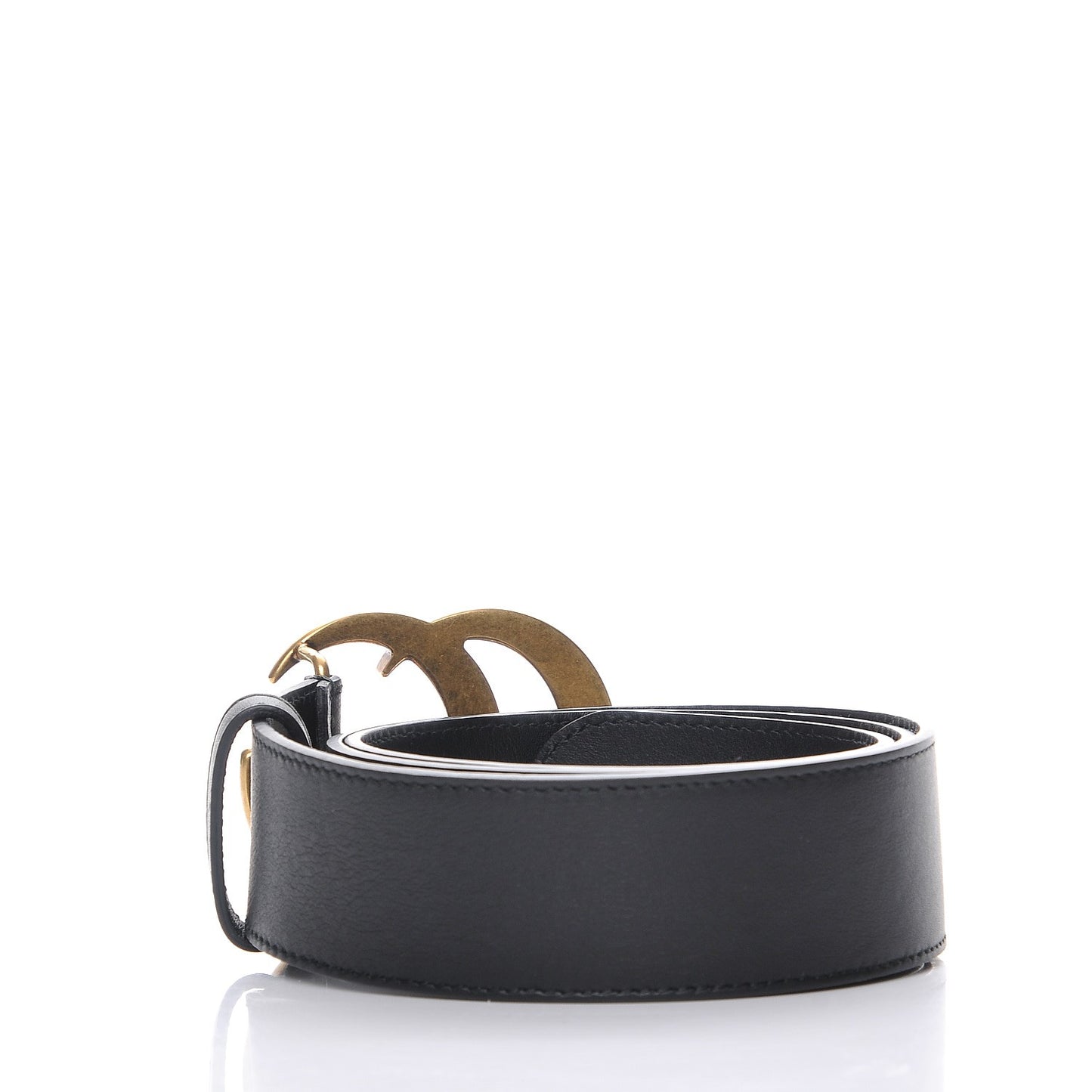 Calfskin Double G 40mm Belt 85 34 Black