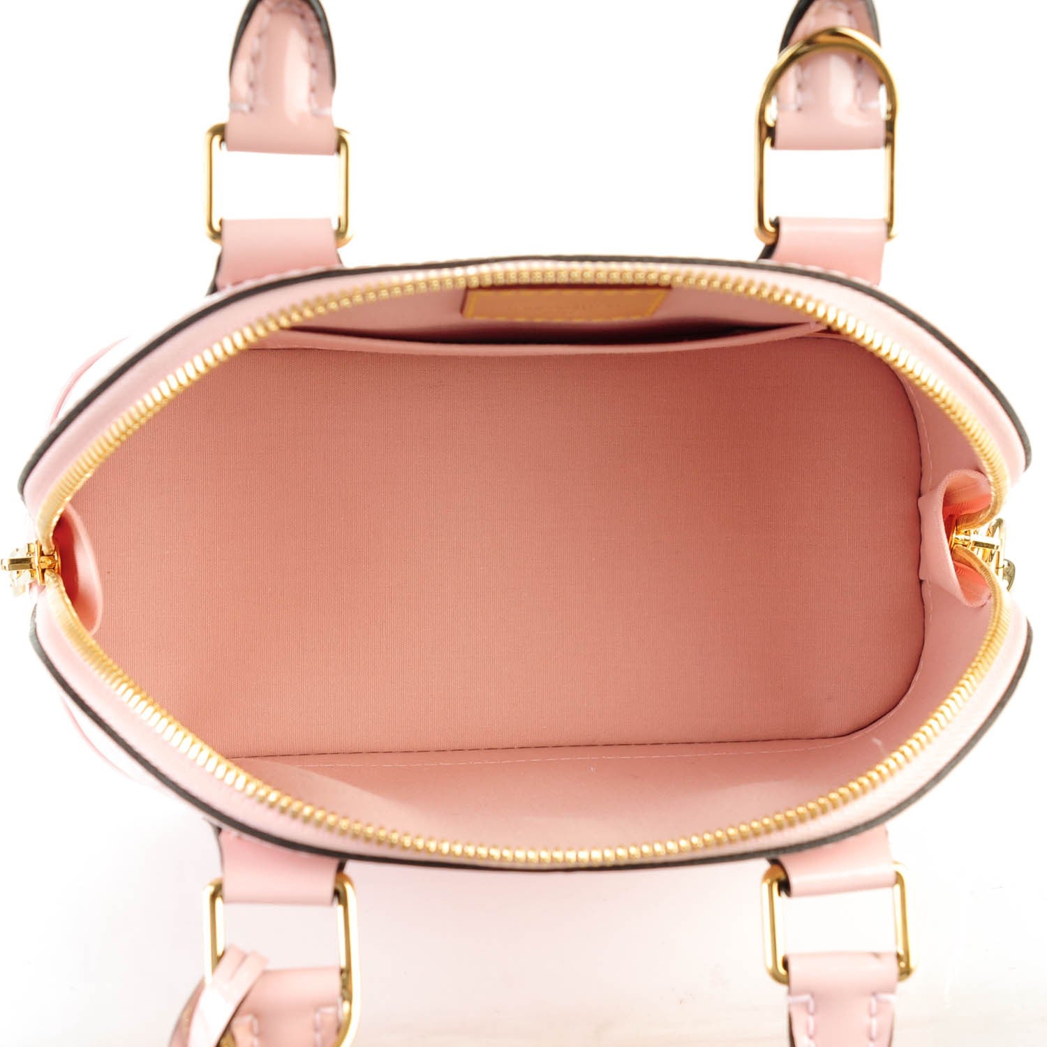 Louis Vuitton Vernis Alma BB Rose Ballerine 5 of 8
